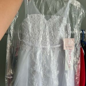 Size 4(fits like a 6) Flower Girl Dress